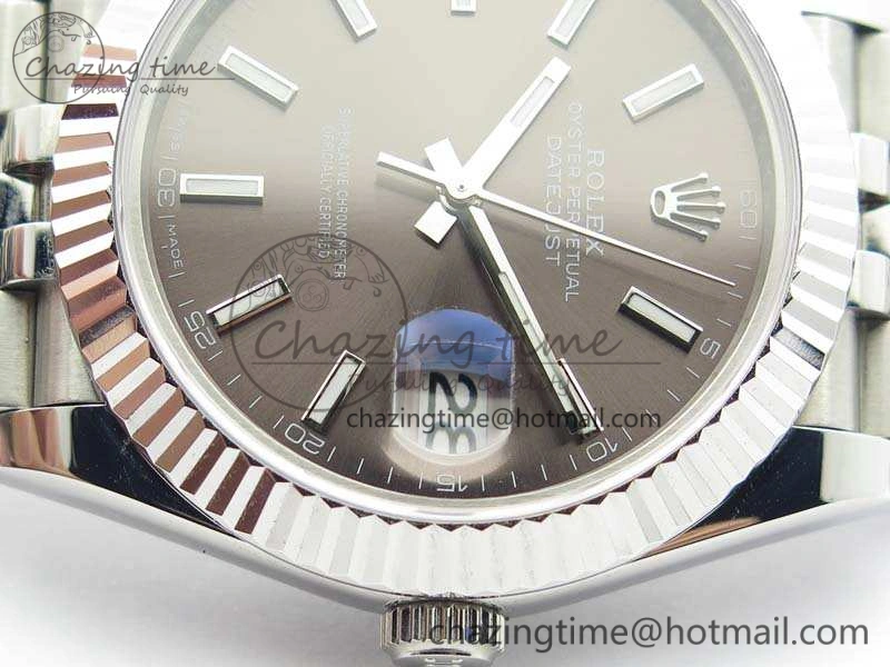 DateJust II 40mm BP Maker Best Edition Gray Dial On New Version Jubilee Bracelet A2813