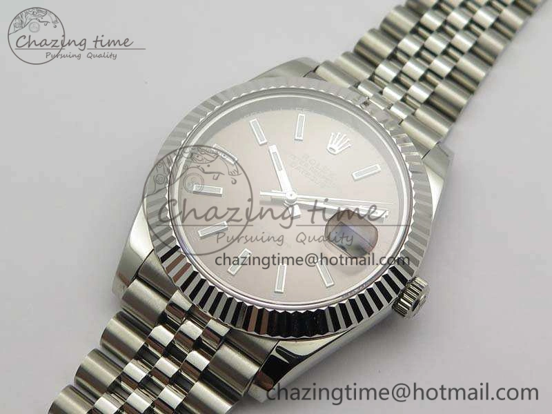 DateJust II 40mm BP Maker Best Edition Gray Dial On New Version Jubilee Bracelet A2813