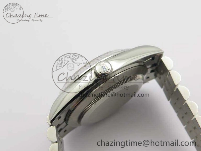 DateJust II 40mm BP Maker Best Edition Silver Gray Dial On New Version Jubilee Bracelet A2813