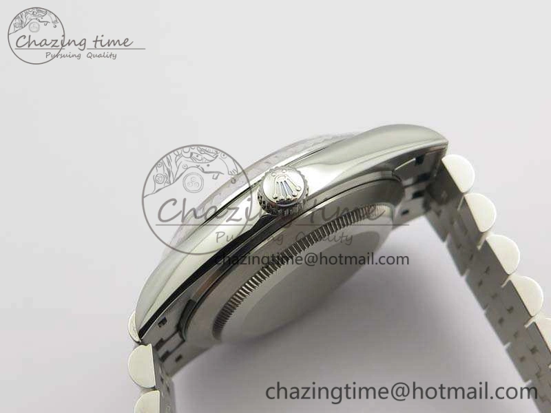 DateJust II 40mm BP Maker Best Edition Silver Gray Dial On New Version Jubilee Bracelet A2813