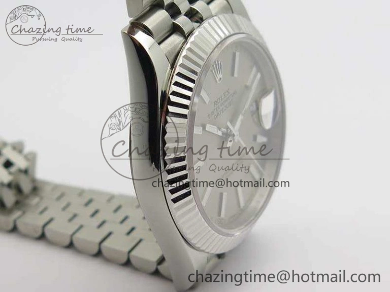 DateJust II 40mm BP Maker Best Edition Silver Gray Dial On New Version Jubilee Bracelet A2813