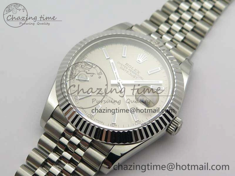 DateJust II 40mm BP Maker Best Edition Silver Gray Dial On New Version Jubilee Bracelet A2813
