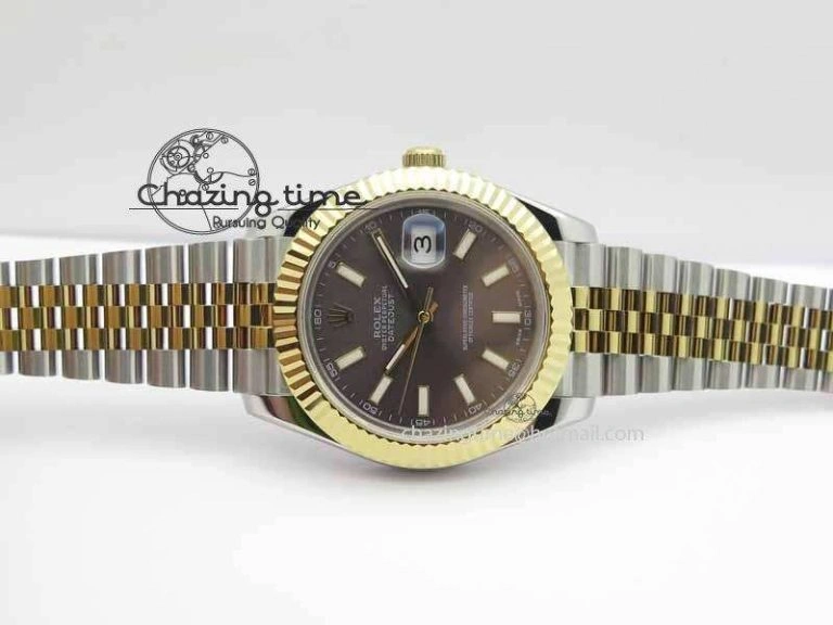 DateJust II 40mm SS YG BP Maker Best Edition Gray Dial On Jubilee Bracelet A2813