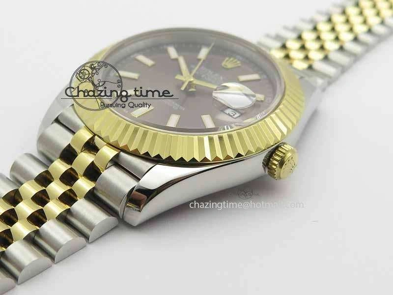 DateJust II 40mm SS YG BP Maker Best Edition Gray Dial On Jubilee Bracelet A2813