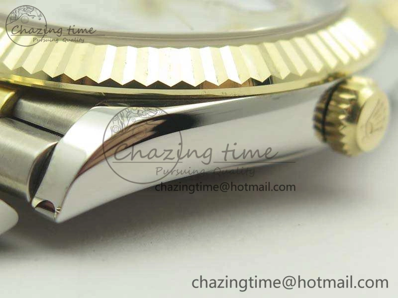 DateJust II 41mm 14K YG Wrapped BP Maker Best Edition White MOP Dial On Jubilee Bracelet A2824