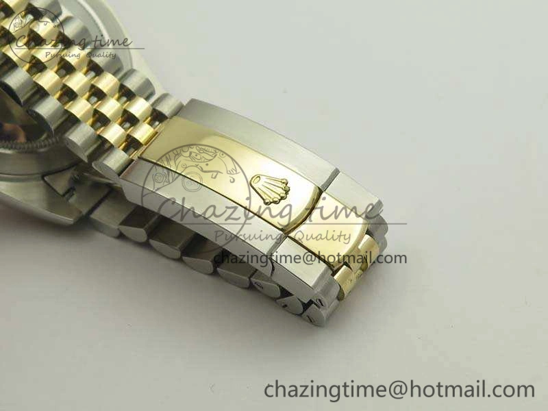 DateJust II 41mm 14K YG Wrapped BP Maker Best Edition White MOP Dial On Jubilee Bracelet A2824