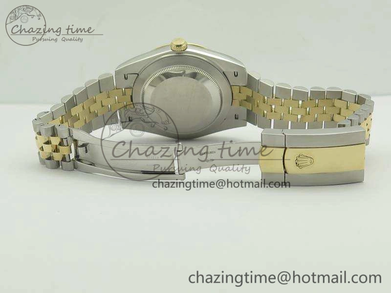 DateJust II 41mm 14K YG Wrapped BP Maker Best Edition White MOP Dial On Jubilee Bracelet A2824
