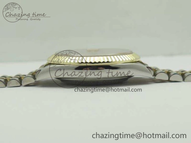 DateJust II 41mm 14K YG Wrapped BP Maker Best Edition White MOP Dial On Jubilee Bracelet A2824