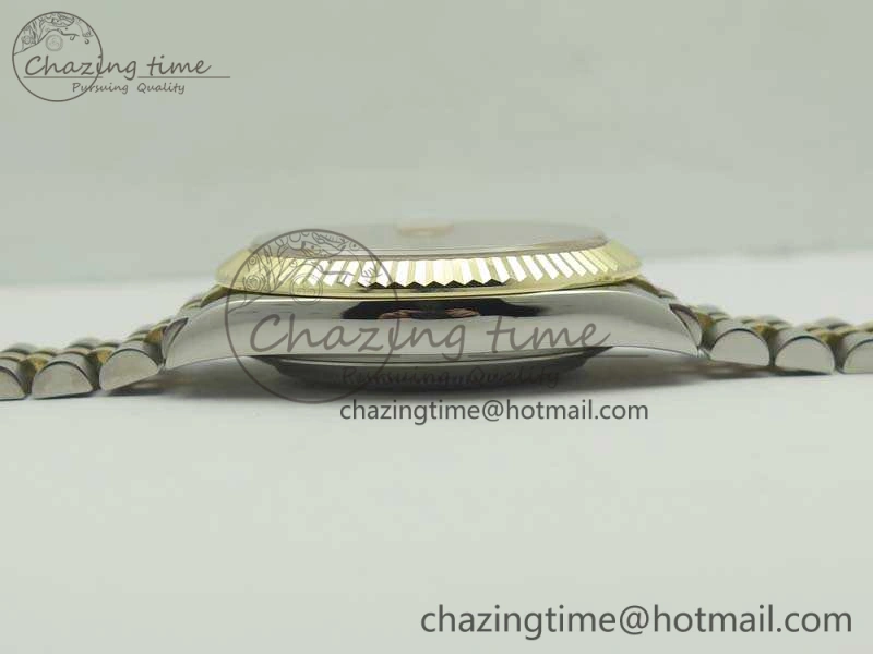 DateJust II 41mm 14K YG Wrapped BP Maker Best Edition White MOP Dial On Jubilee Bracelet A2824