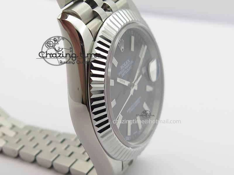 DateJust II 41mm BP Maker Best Edition Black Dial On New Version Jubilee Bracelet A2813