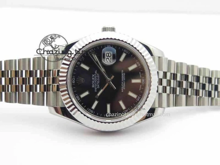 DateJust II 41mm BP Maker Best Edition Black Dial On New Version Jubilee Bracelet A2813