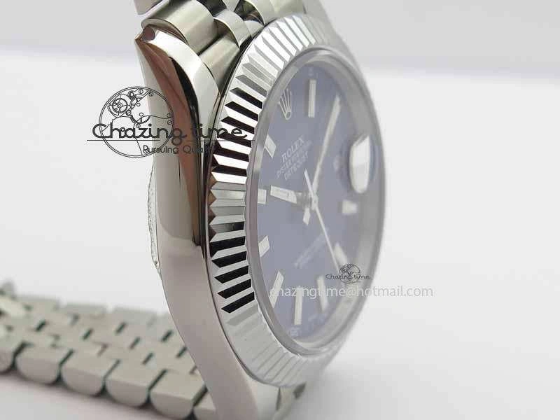 DateJust II 41mm BP Maker Best Edition Blue Dial On New Version Jubilee Bracelet A2813