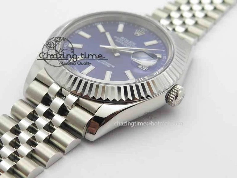 DateJust II 41mm BP Maker Best Edition Blue Dial On New Version Jubilee Bracelet A2813