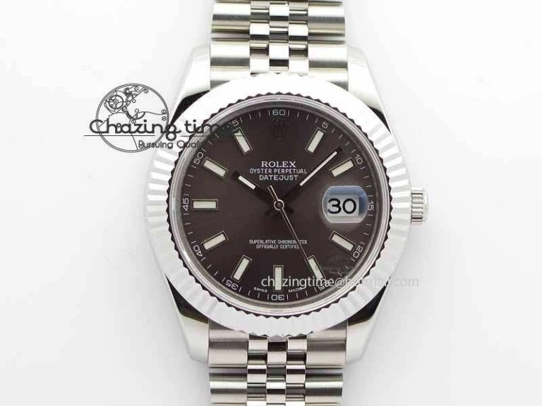 DateJust II 41mm BP Maker Best Edition Gray Dial On New Version Jubilee Bracelet A2813