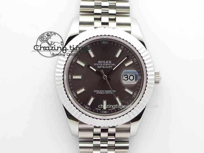 DateJust II 41mm BP Maker Best Edition Gray Dial On New Version Jubilee Bracelet A2813