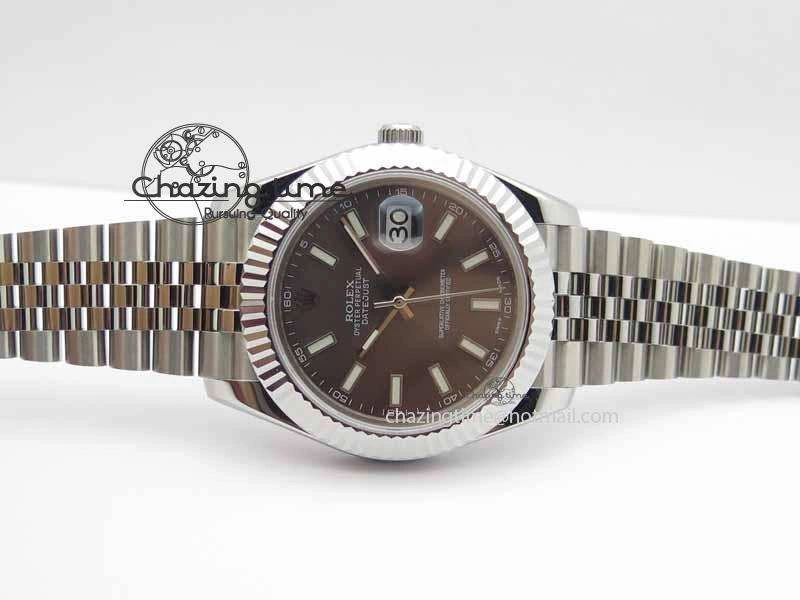 DateJust II 41mm BP Maker Best Edition Gray Dial On New Version Jubilee Bracelet A2813