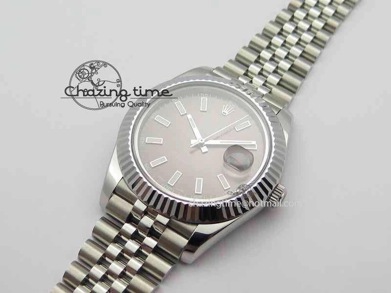 DateJust II 41mm BP Maker Best Edition Gray Dial On New Version Jubilee Bracelet A2813