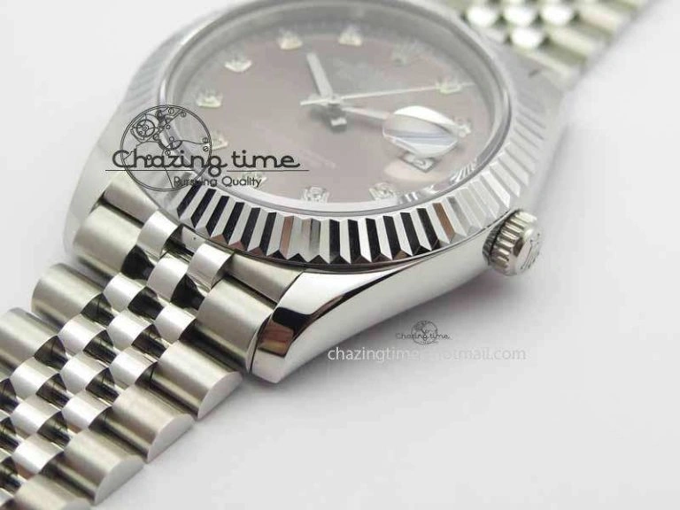 DateJust II 41mm BP Maker Best Edition Gray Diamonds Dial On New Version Jubilee Bracelet A2813