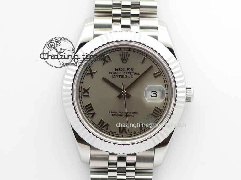 DateJust II 41mm BP Maker Best Edition Gray Roman Dial On New Version Jubilee Bracelet A2813