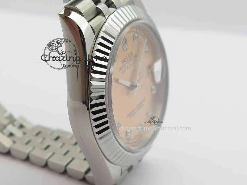 DateJust II 41mm BP Maker Best Edition RG Diamonds Dial On New Version Jubilee Bracelet A2813