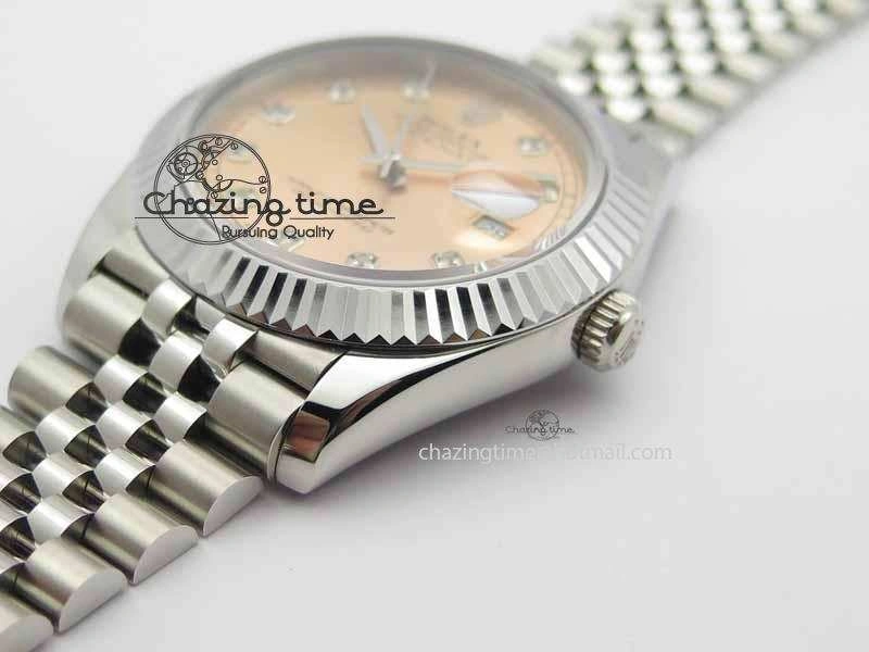 DateJust II 41mm BP Maker Best Edition RG Diamonds Dial On New Version Jubilee Bracelet A2813