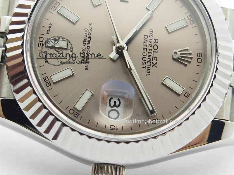 DateJust II 41mm BP Maker Best Edition Silver Gray Dial On New Version Jubilee Bracelet A2813