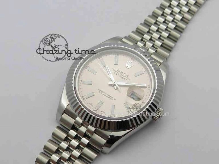 DateJust II 41mm BP Maker Best Edition Silver Gray Dial On New Version Jubilee Bracelet A2813