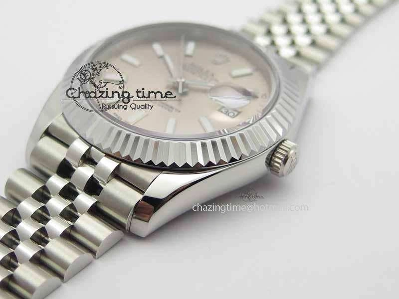 DateJust II 41mm BP Maker Best Edition Silver Gray Dial On New Version Jubilee Bracelet A2813