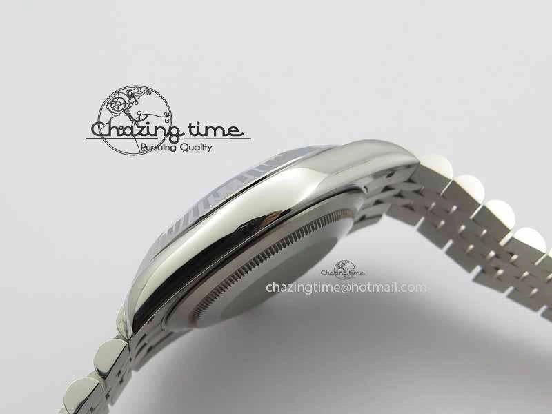 DateJust II 41mm BP Maker Best Edition Sliver Dial Blue Number On New Version Jubilee Bracelet A2813