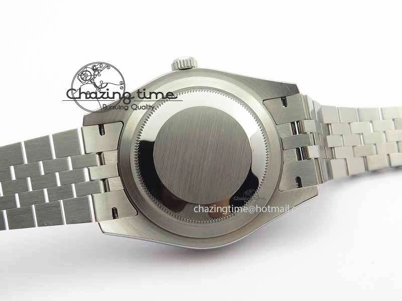 DateJust II 41mm BP Maker Best Edition Sliver Dial Blue Number On New Version Jubilee Bracelet A2813