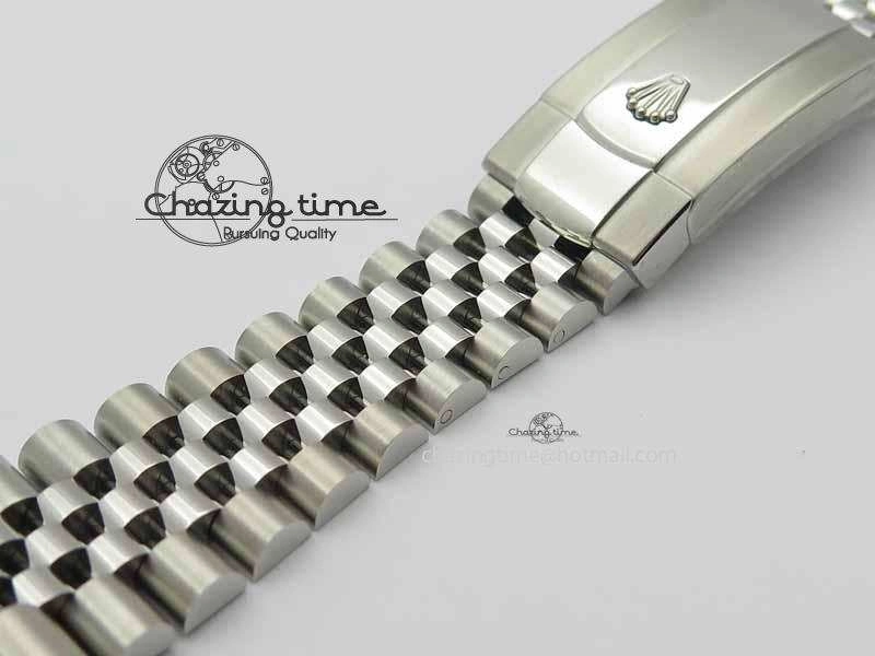 DateJust II 41mm BP Maker Best Edition Sliver Dial Blue Number On New Version Jubilee Bracelet A2813