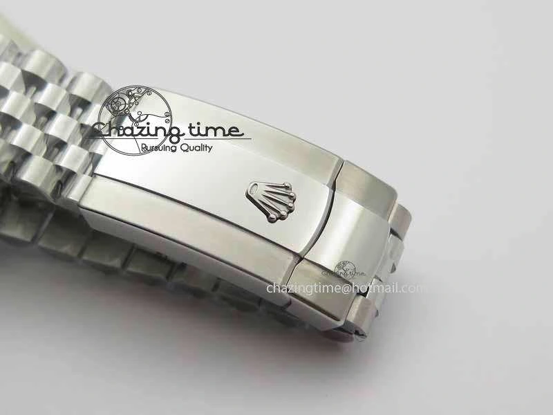 DateJust II 41mm BP Maker Best Edition Sliver Dial Blue Number On New Version Jubilee Bracelet A2813