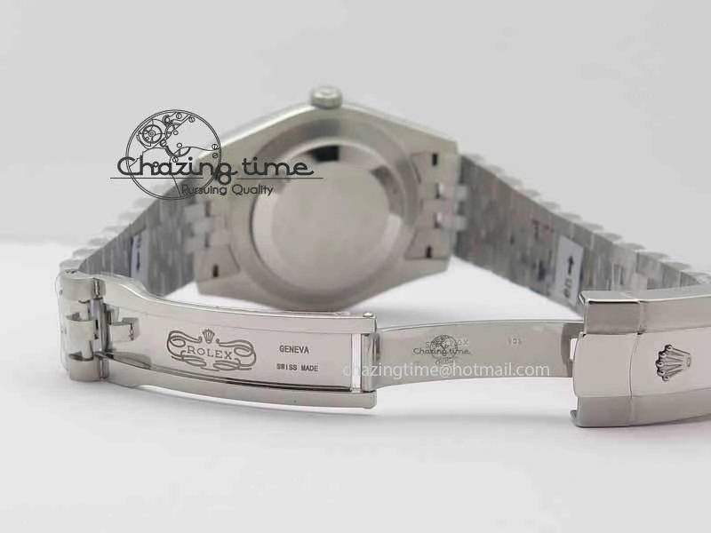 DateJust II 41mm BP Maker Best Edition Sliver Dial Blue Number On New Version Jubilee Bracelet A2813