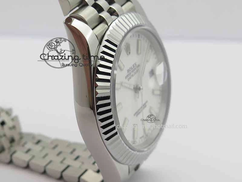 DateJust II 41mm BP Maker Best Edition White Dial On New Version Jubilee Bracelet A2813