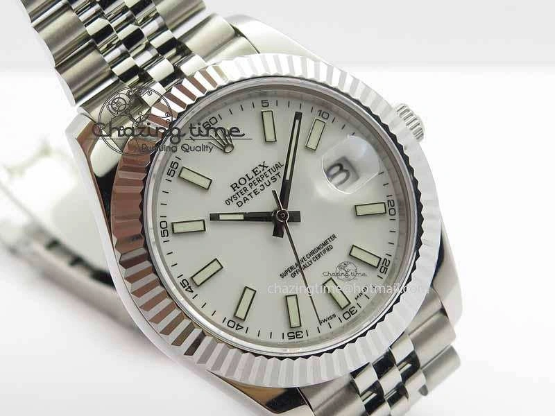 DateJust II 41mm BP Maker Best Edition White Dial On New Version Jubilee Bracelet A2813