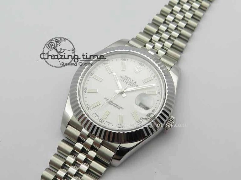 DateJust II 41mm BP Maker Best Edition White Dial On New Version Jubilee Bracelet A2813