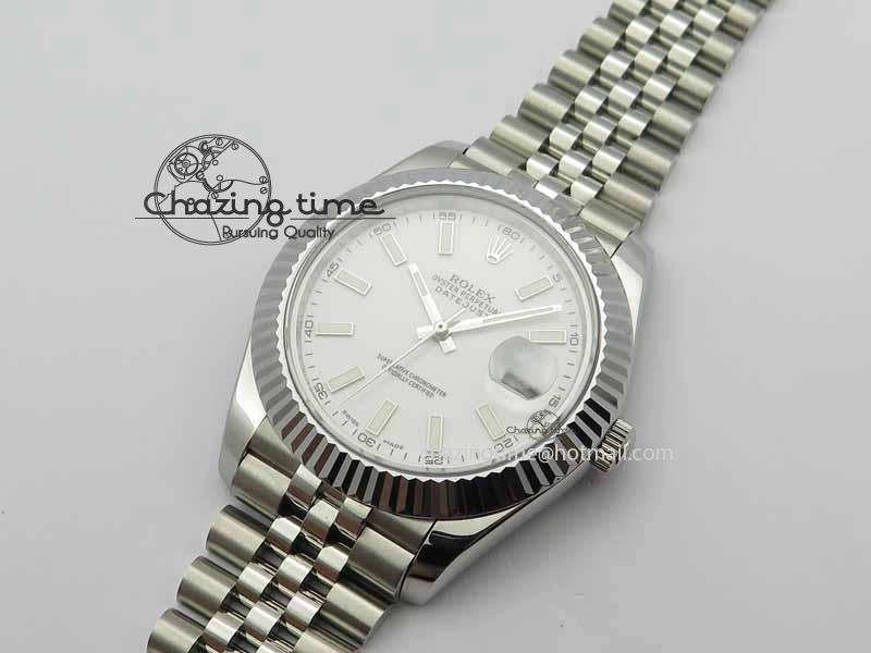 DateJust II 41mm BP Maker Best Edition White Dial On New Version Jubilee Bracelet A2813