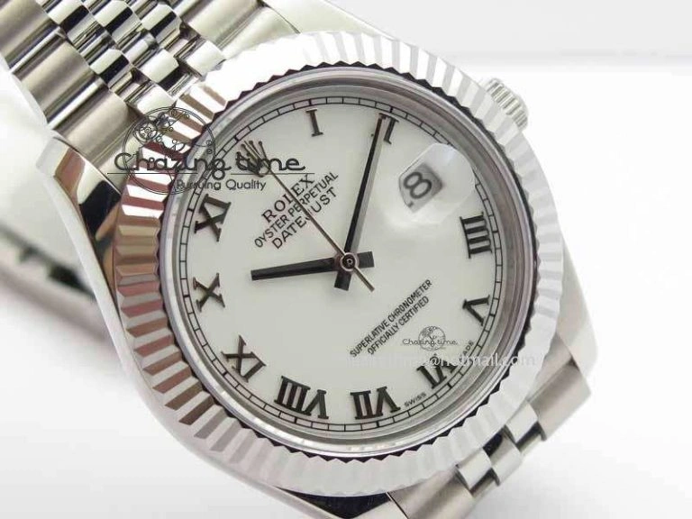 DateJust II 41mm BP Maker Best Edition White Roman Dial On New Version Jubilee Bracelet A2813