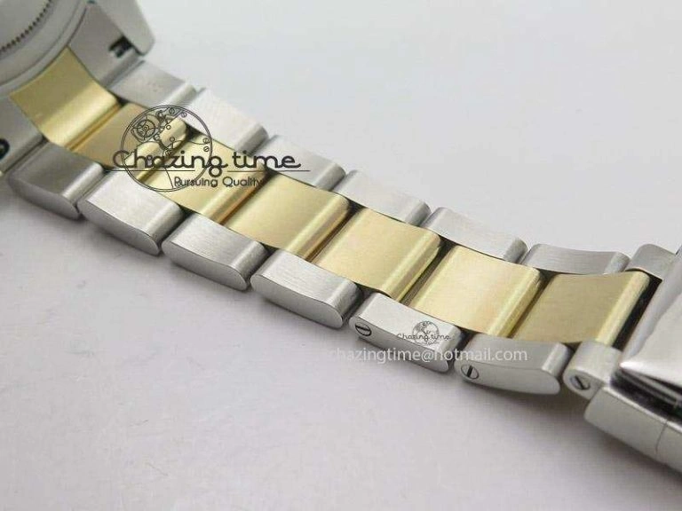 DateJust II 41mm MK Best Edition SS RG Wrapped Grey Dial Roman Marker On Bracelet A2836
