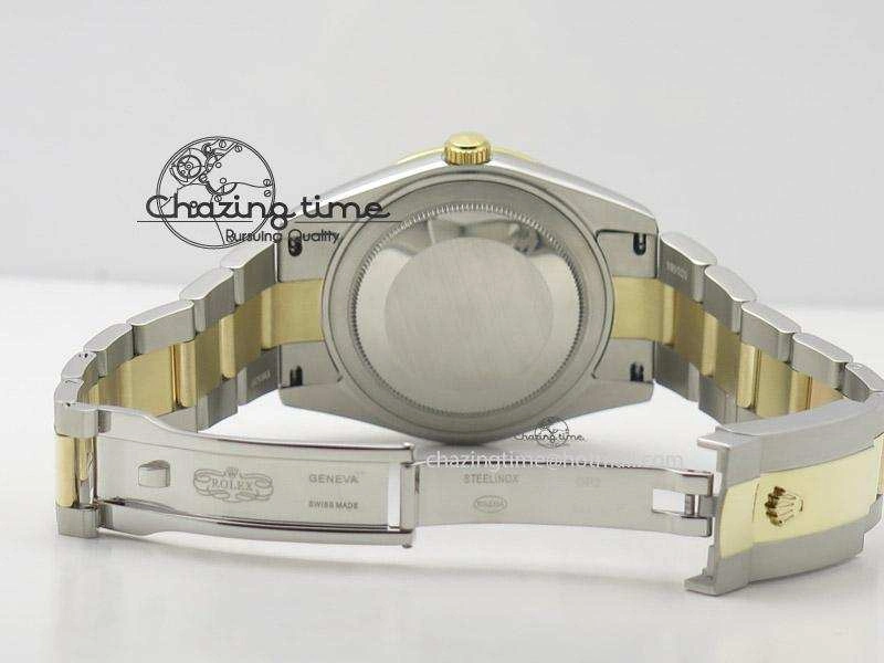 DateJust II 41mm MK Best Edition SS RG Wrapped Grey Dial Roman Marker On Bracelet A2836
