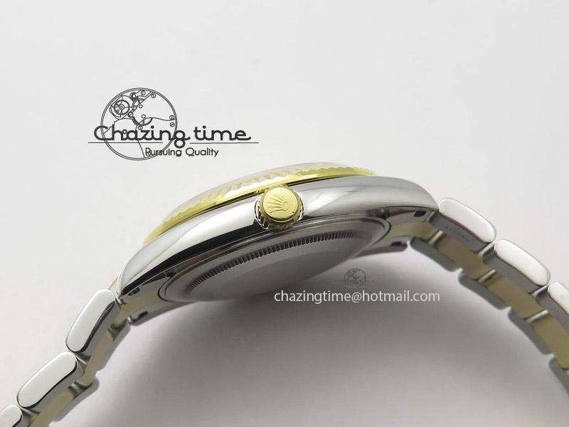 DateJust II 41mm MK Best Edition SS RG Wrapped Sliver Dial Diamond Marker On Oyster Bracelet A2836