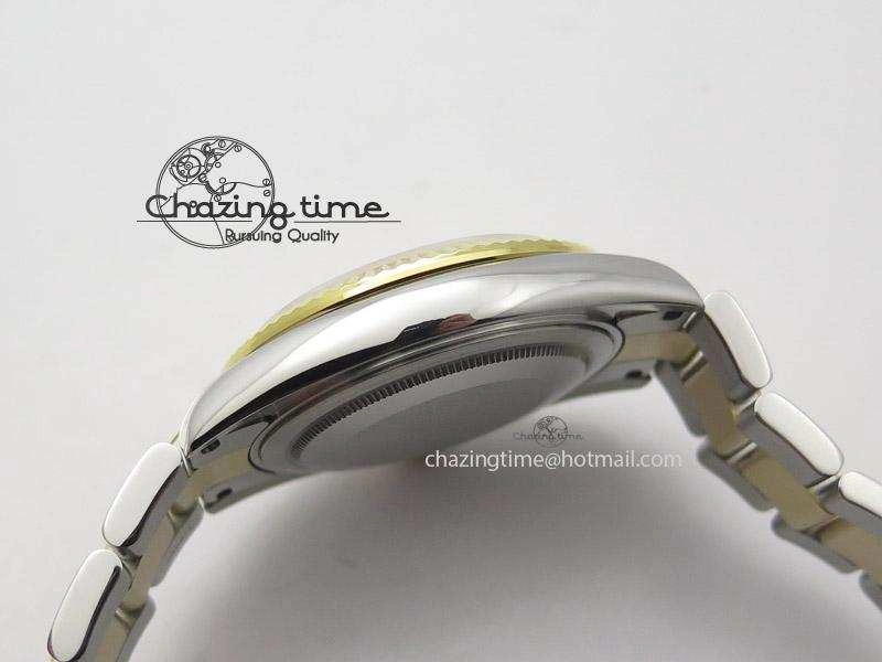 DateJust II 41mm MK Best Edition SS RG Wrapped Sliver Dial Diamond Marker On Oyster Bracelet A2836