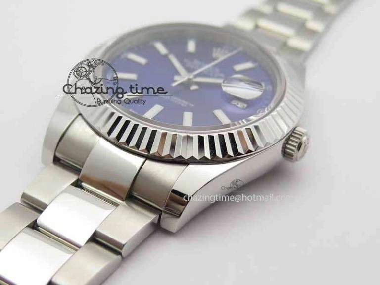 DateJust II 41mm SS BP Maker Best Edition Blue Dial On SS Bracelet SA3136