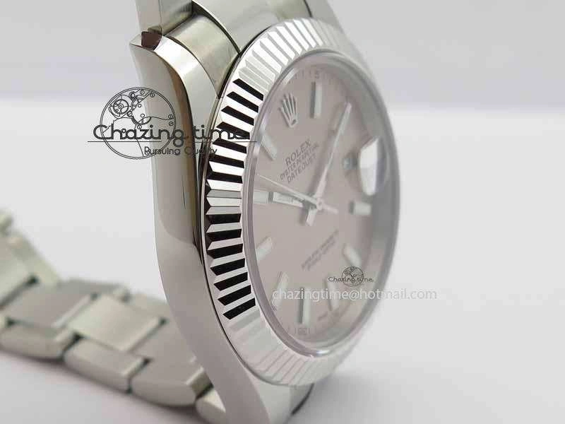 DateJust II 41mm SS BP Maker Best Edition Gray Dial On SS Bracelet SA3136