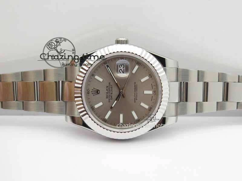 DateJust II 41mm SS BP Maker Best Edition Gray Dial On SS Bracelet SA3136