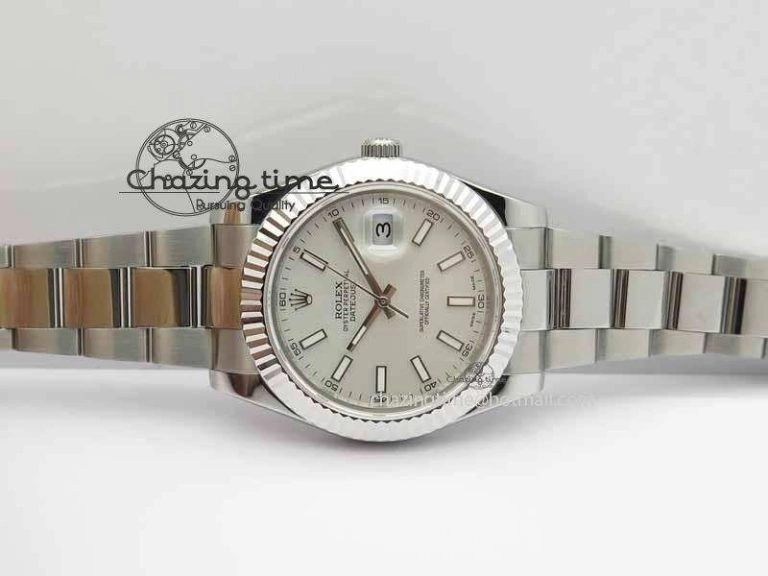 DateJust II 41mm SS BP Maker Best Edition White Dial On SS Bracelet SA3136