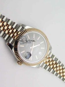 DateJust II 41mm SS RG BP Maker Best Edition Black Sticks Dial On New Version Jubilee Bracelet A2813