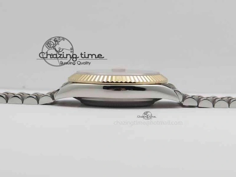 DateJust II 41mm SS RG BP Maker Best Edition Brown Diam Dial On New Version Jubilee Bracelet A2813