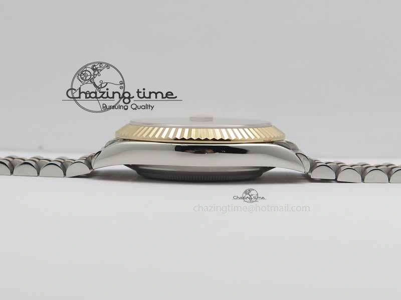 DateJust II 41mm SS RG BP Maker Best Edition Brown Diam Dial On New Version Jubilee Bracelet A2813