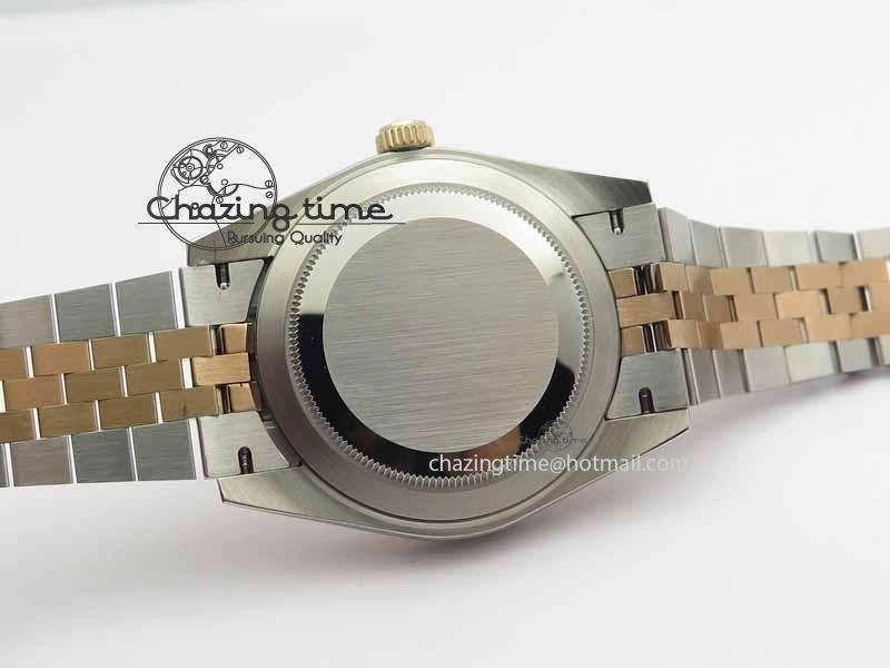 DateJust II 41mm SS RG BP Maker Best Edition Brown Diam Dial On New Version Jubilee Bracelet A2813
